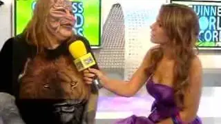 Guinness O Mundo dos Recordes 13&ordm; Dennis Avner O homem felino