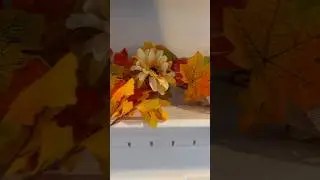 It&rsquo;s September! Fall Decor Added to Fireplace Mantle