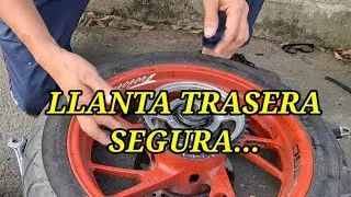 MANTENIMIENTO TOTAL A LA LLANTA TRASERA.