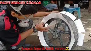 Tutorial Pengecatan Cat Semprot Shogun Z Warna CandyStone Kode 701