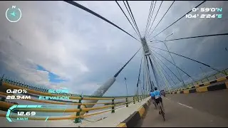 Cycling through Batam's 6 Bridges