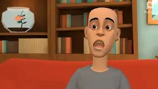 Classic Caillou Watch Creepy Grudge Ghost Girl in The Mirror gets Grounded
