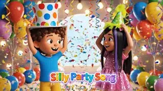Silly Dance Song 🤪💃 | Fun Action Song for Kids | Happy Nursery Rhyme