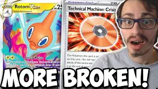 TM Crisis Punch Really Makes Rotom VSTAR More Broken! So Much Damage! PTCGL