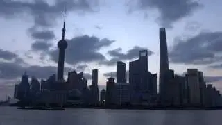 Shanghai Sunrise - Timelapse