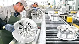 How to manufacture wheels, leaf springs and train wheel | Amazing manufacturing process