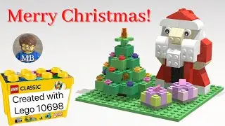 Building a Christmas Scene using LEGO&reg; Classic 10698 - DIY instruction ideas