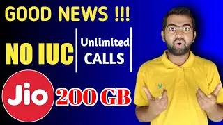 Jio No IUC Unlimited Calls | Jio 500GB Data Rollover