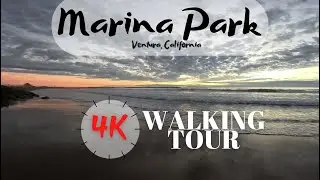 Marina Park - Ventura California - 4K Walking Tour