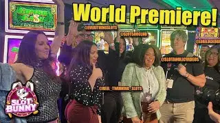 🔥 New Game, New Cabinet and a Ribbon cutting at the Everi Combo Cash competition!