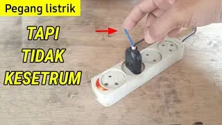 Cara aman pegang listrik agar tidak kesetrum