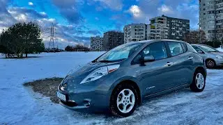 NISSAN LEAF | САМЫЙ БЮДЖЕТНЫЙ ЭЛЕКТРОКАР