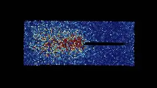 Atomistic modeling of simplified laser butt welding process