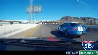 Las Vegas Nevada to Laughlin Nevada Drive Time Lapse 1080P
