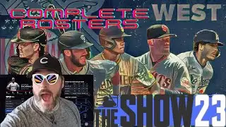 MLB&reg; The Show&trade; 23: FULL ROSTERS NL WEST (Diamondbacks, Rockies, Dodgers, Padres, Giants)