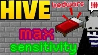  “Bedwars… but MAX Sensitivity 😭💀.