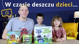JAŚ I MAŁGOSIA, PRZEWROTNE ŻABKI, STORY CUBES: STAR WARS oraz RAZ, DWA, TRZY... WILK PATRZY