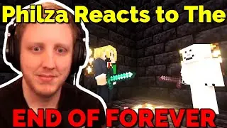 Philza Reacts to the END OF FOREVER after His Fight with Cucurucho from Tubbo on QSMP Minecraft