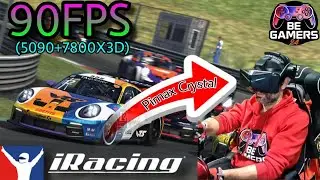 iRACING: my best settings 90FPS in PCVR (5090/7800X3D/Pimax Crystal) - Simracing