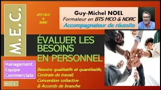 Evaluer les besoins en personnel, Management équipe commerciale