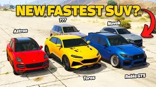 Best Fully Upgraded SUV in GTA 5 Online | Fastest SUV in GTA 5 Online 2022