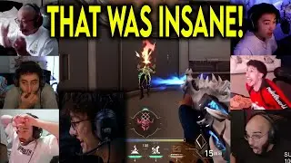 Valorant Streamers Reacts To ENVY Canezerra CRAZY 4k Against TSM In VCT Ascension