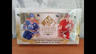 202021 Upper Deck SP Signature Edition Legends Hockey Hobby Box