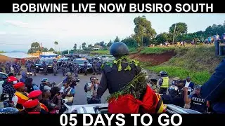 Happening Now: H.E. Bobi Wine GOING TO BUSIRO CONTITUENCY— History in the Making 05 DAYS TO GO