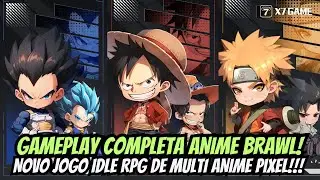 ⭐FULL GAMEPLAY OF ANIME BRAWL, THE NEW MULTI-ANIME IDLE RPG GAME⭐