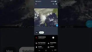 Cyclone Montha Nearing Landfall