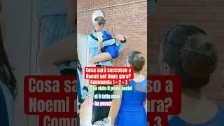 COSA &Egrave; SUCCESSO A NOEMI NEL DOPO GARA DI GINNASTICA? #shorts
