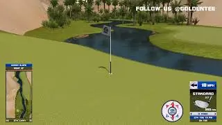 Golden Tee Great Shot on Sahara Dunes!