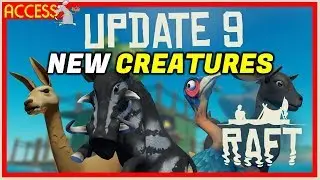RAFT NEW UPDATE! New Creatures Armor/Weapons And Items