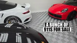 A Bunch of Porsche 911s for sale