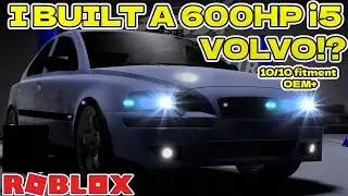 Я собрал этот VOLVO S60 и идеально установил на него мощный тюнинг I5 | ROBLOX fix it up!