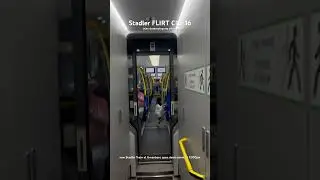 New Line 2 Stadler train attempts to destroy my phone