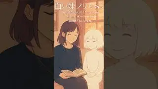 第18話「ちいさな刃 / A Small Blade」The Ghost Sister Norichan 18 /白い妹ノリちゃん #GhostGirl #JapaneseStory #shorts