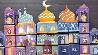 Ramadan Advent Calendar | Ramadan Crafts| DIY Mosque Advent Calendar | Ramadan Decoration Ideas