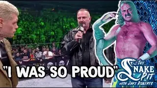 Jake The Snake Roberts REACTS to his AEW Debut Promo