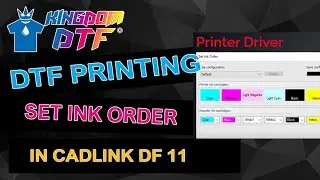 Cadlink DTF Ink Channel Tutorial - The Last Guide You'll Ever Need