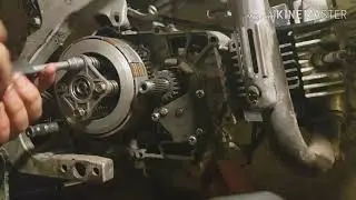 jak wymienić sprzęglo w PIT bike mrf