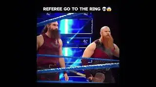 Referee go in the Ring😱