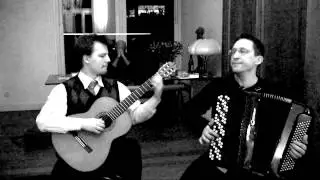Vlasov: Improvisation & Steps (ACCORDION & GUITAR) Kurylenko Kirasirov Куриленко баян Accordeon