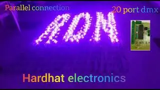 20 port DMX Parallel Controller with SD card.Two controller Synchronisation available.7415463658