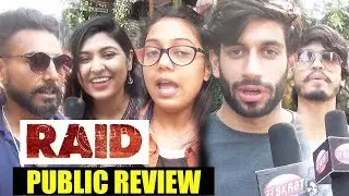 Raid Movie Public Review || Ajay Devgan || Ileana D'Cruz || Saurabh Shukla
