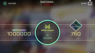 [Cytus II] Graff.J: God knows&hellip; Hard Million Master TP 100