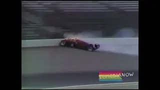 Herm Johnson Indy 500 Practice Crash From May 1986