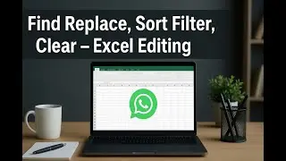 Excel Editing Tab Complete Guide | Format, Clear, Find Replace Full Details