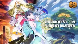 [09] A shocking TITAN battle! Lightning storm atop the tower! - Digimon Story Time Stranger
