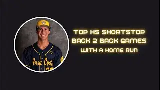 Nolan Souza Homers in Back 2 Back Games || Spring 2023